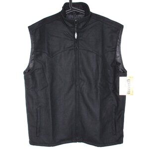 Schaefer Outfitter Mens XL Western Embroidered Wool Arena Vest NEW O940